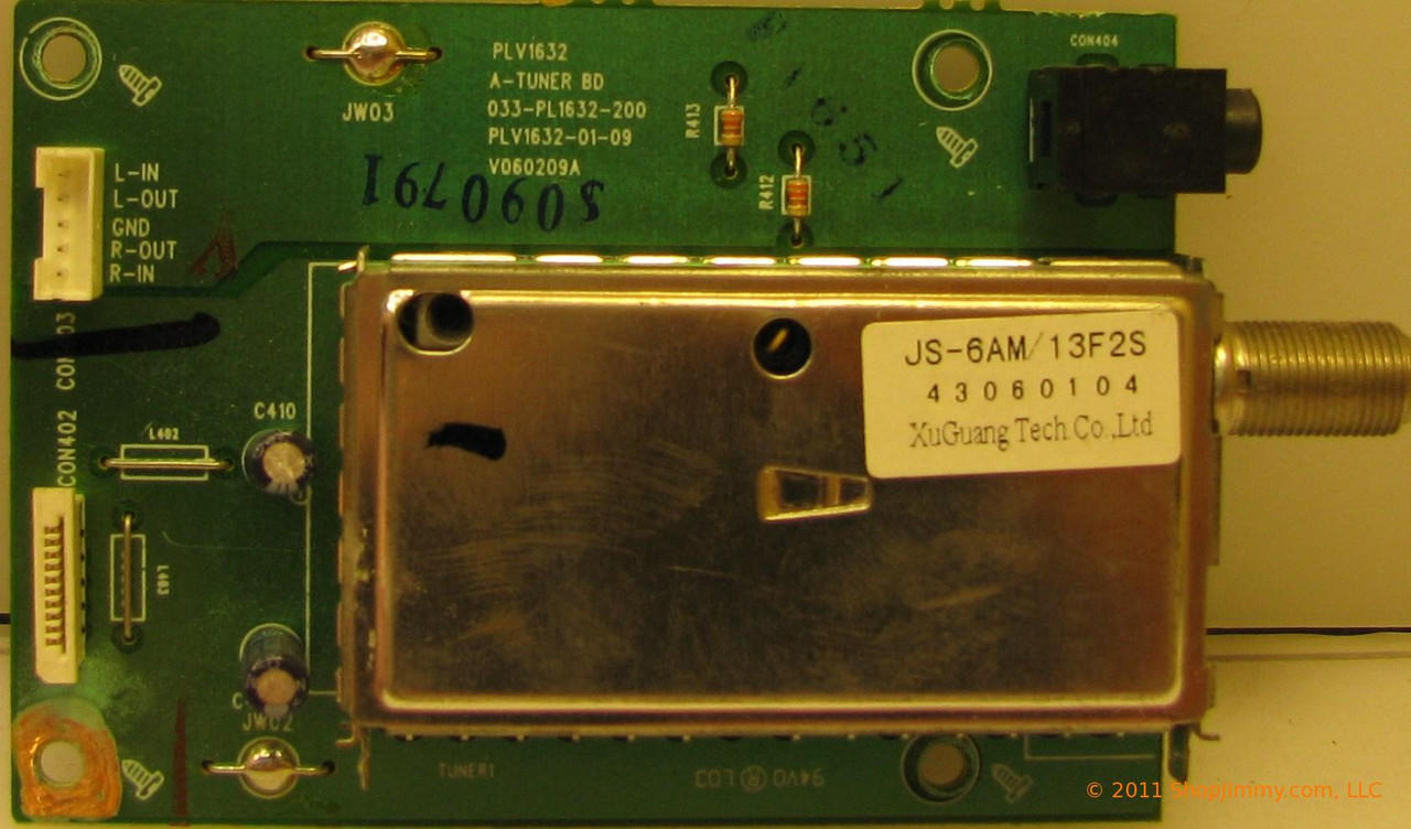 TruTech PLV1632-01-09 (PLV1632, 033-PL1632-200) Tuner Board