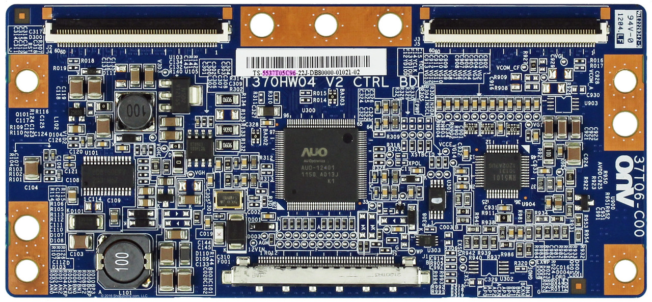 AUO 55.37T05.C96 (T370HW04 V2 CTRL BD, 37T06-C00) T-Con Board