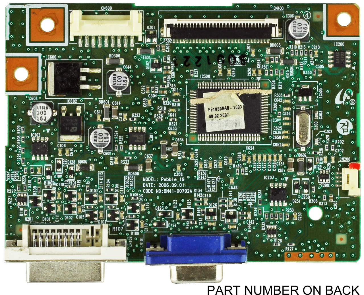 Samsung BN91-01302S Main Board for LS19PEBSFV/XAA GH19PS