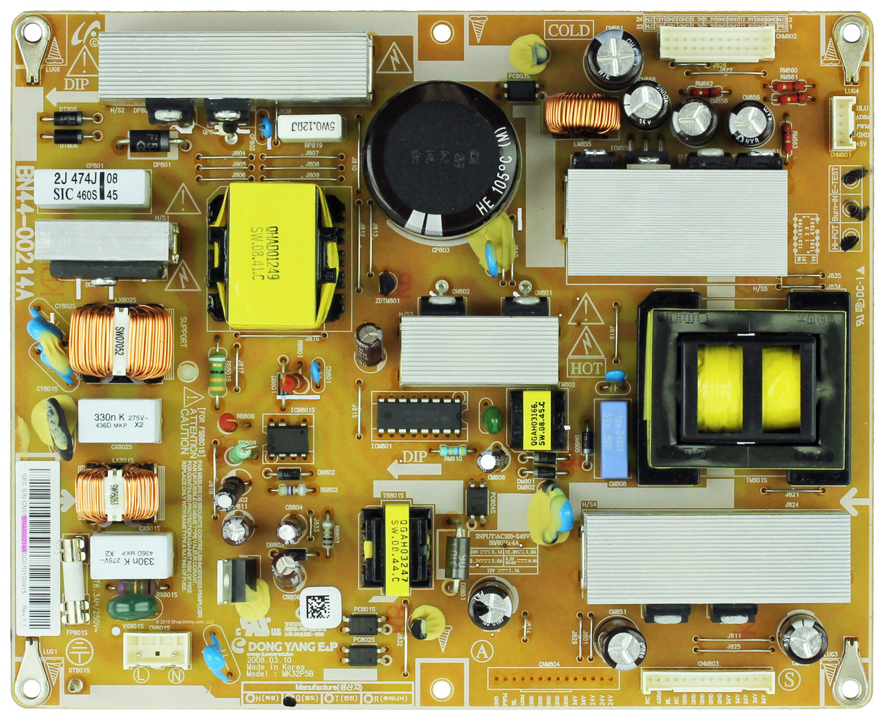 Samsung BN44-00214A Power Supply for LN32A450C1DXZA