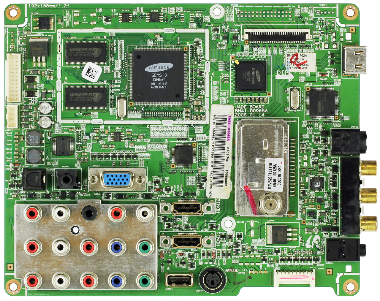 Samsung BN94-01646A (BN41-00965A) Main Board for PN50A450P1DXZA