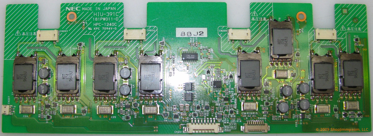 NEC HIC-391C (181PW011-D, HPC-1240C) Backlight Inverter