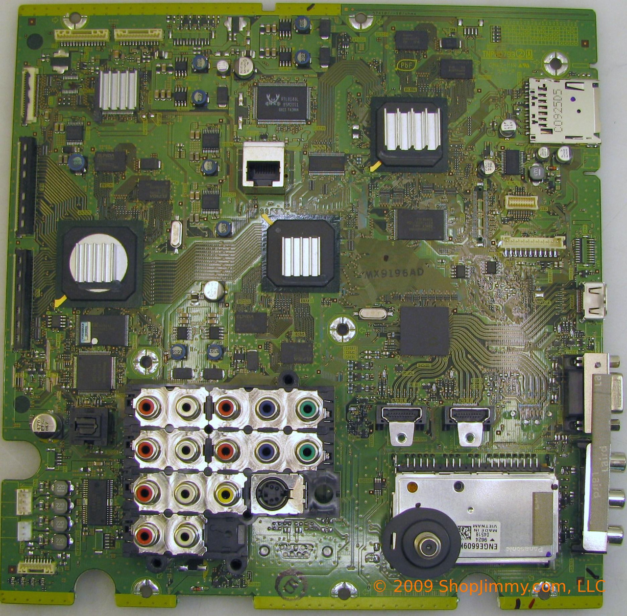 Panasonic TXN/A1DVUUS (TNPH0793AD) A Board for TC-P54G10