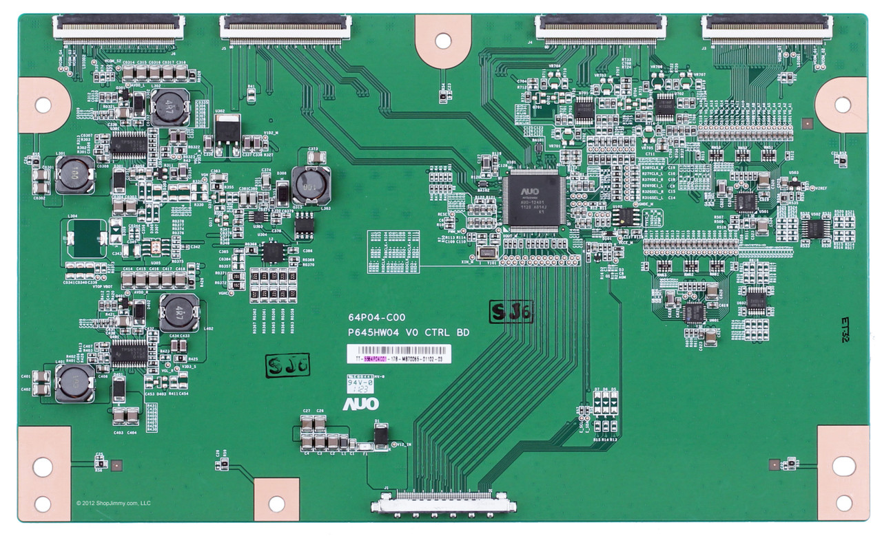 NEC 55.64P04.C01 T-Con Board for V651 L650U9