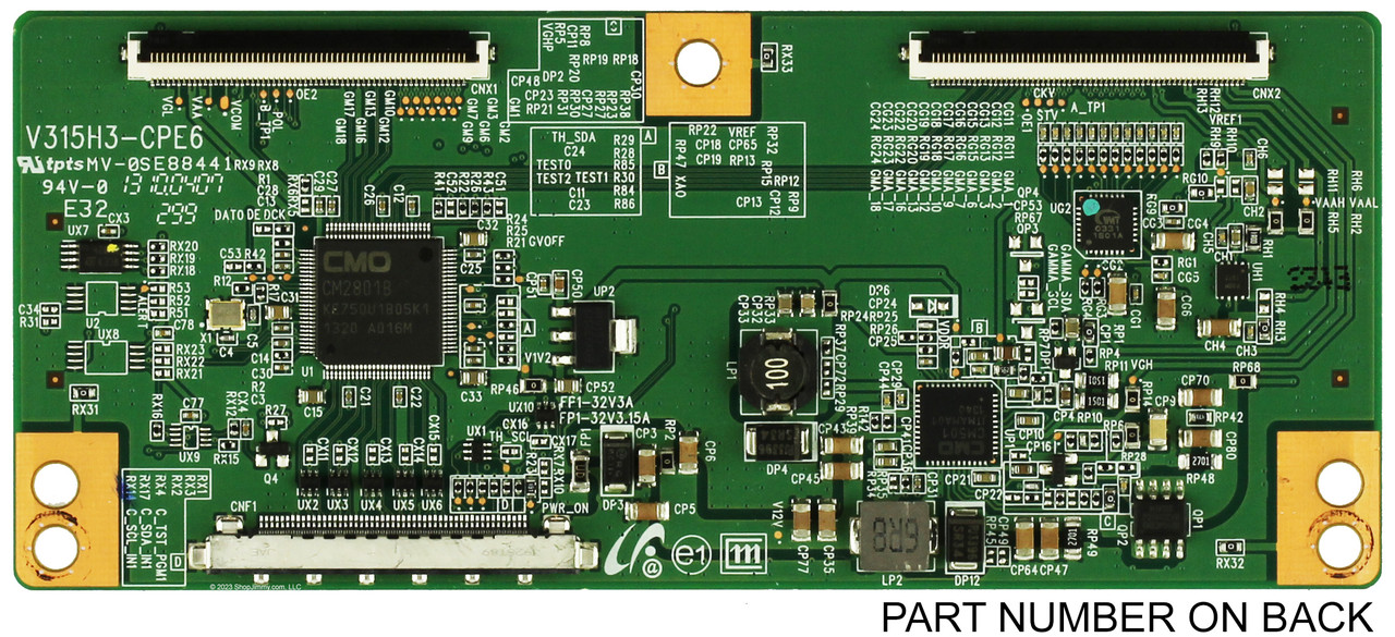 Toshiba 35-D058413 (35-D058413) T-Con Board for 40SL412U