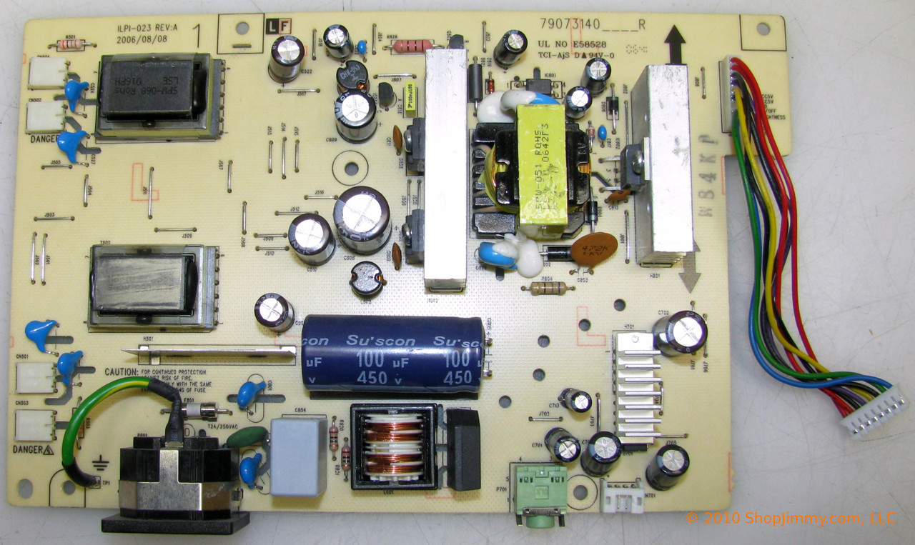 ViewSonic B-00008122 Power Supply / Backlight Inverter