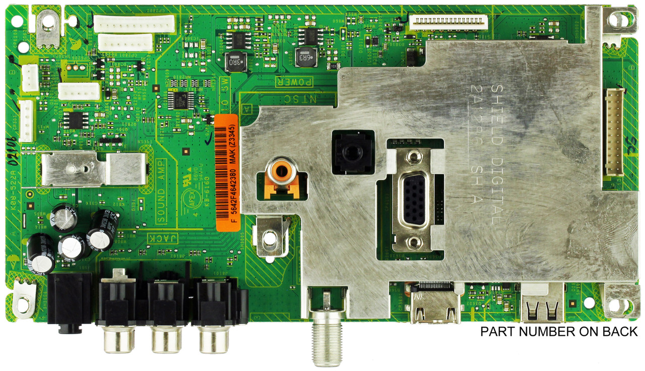 Sansui CAD7I27101 Main Board for SLED2490 Version 1 (CMM249A)