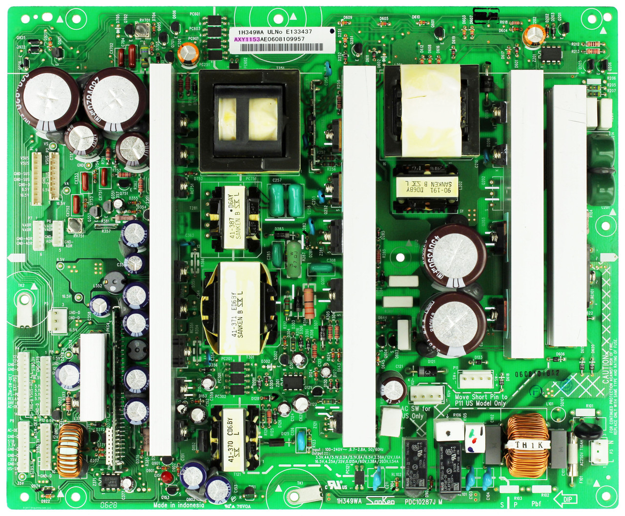 Pioneer AXY1153 (1H349WA, PDC10287) Power Supply Unit