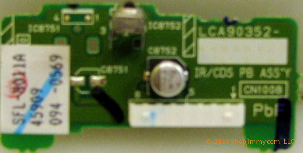 JVC SFL-8011A-M2 (SFL-8011A, LCA90352, LCB90352) IR Sensor