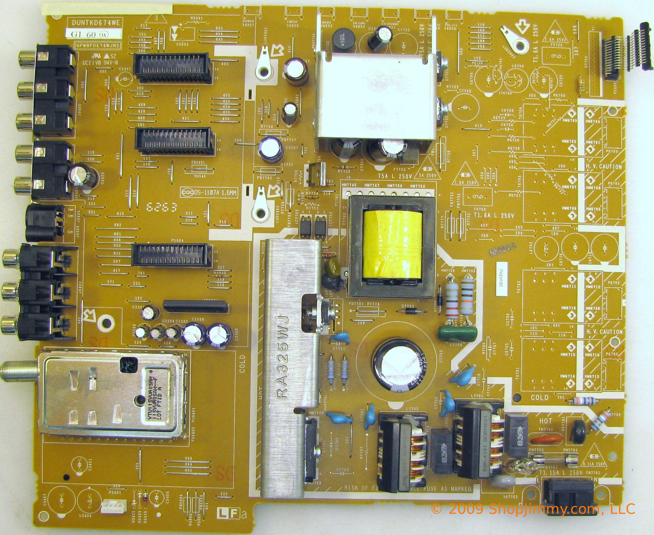 Sharp DUNTKD674FMG1 (DUNTKD674WE) Sub for LC-20AV6U