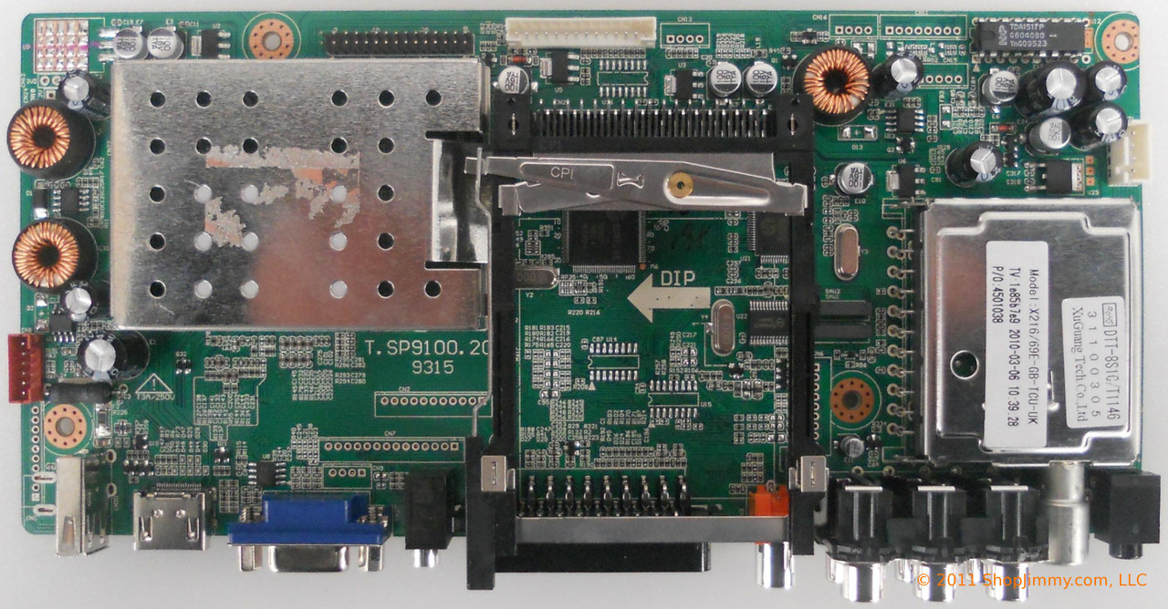 E-Motion 07100300087 Main Board for X185/69E-GB-TCDUP-UK