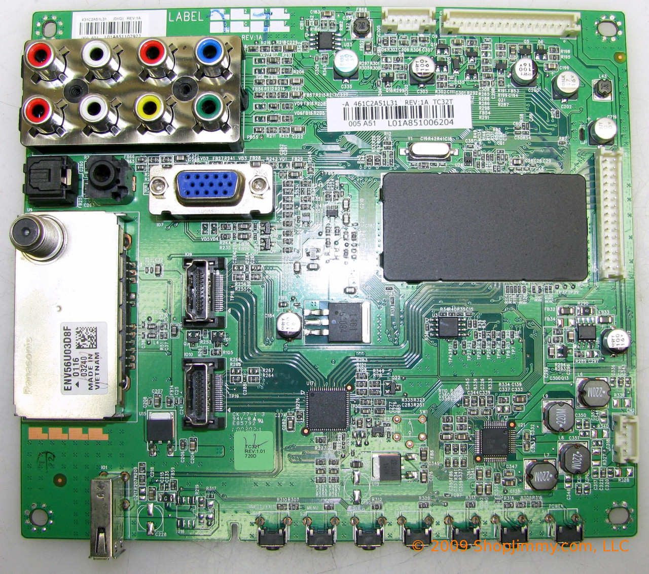 Toshiba 75017872 (431C2A51L31) Main Board for 32C100U