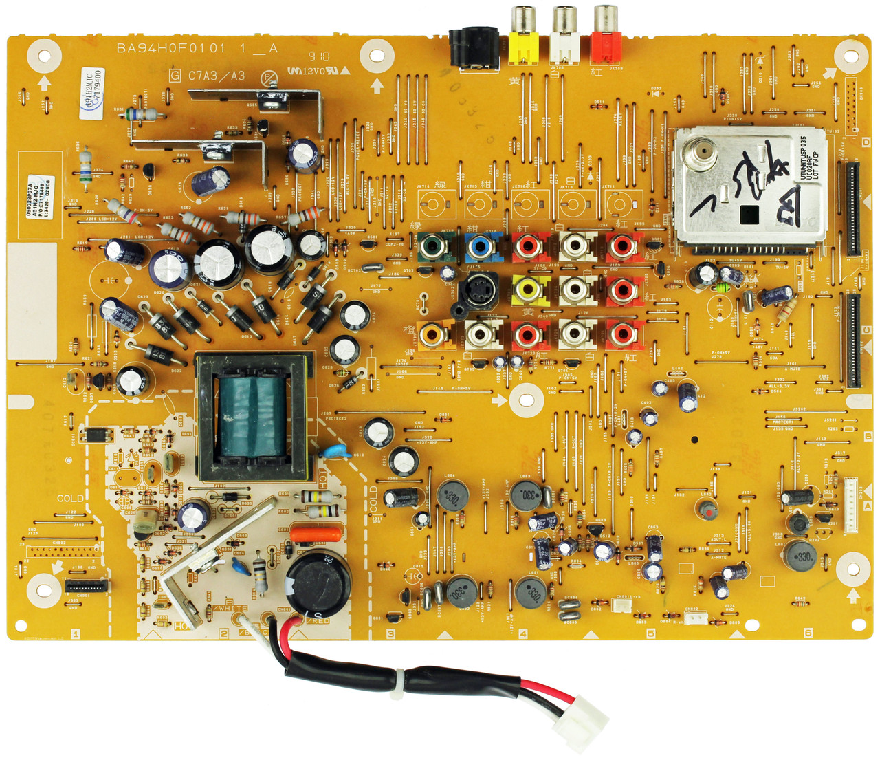 Philips A91H2MJC-001-JK Jack Power CBA for 42PFL3704D/F7