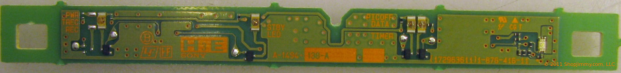 Sony A-1494-138-A (1-876-416-11) H3E Board