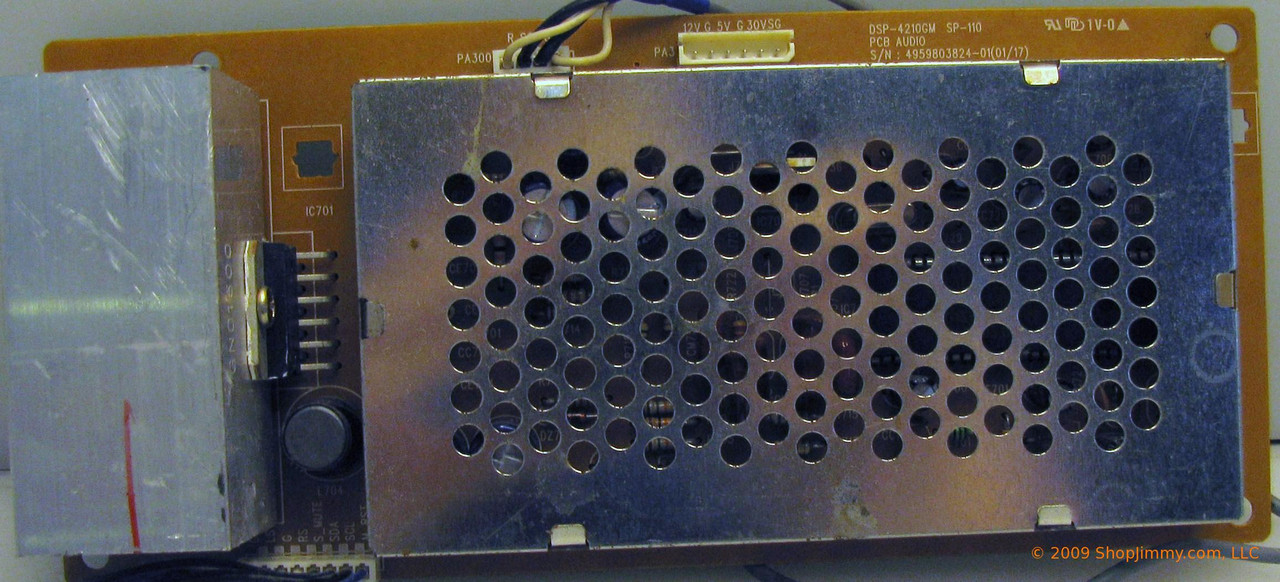 Daewoo 4359803824-01 PCB Audio