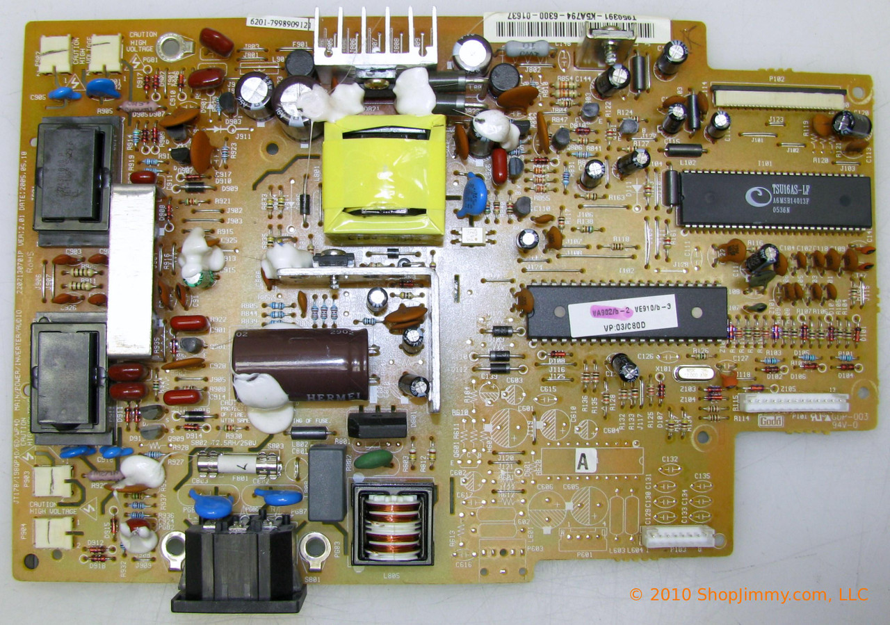 ViewSonic B-00004499 Power Supply / Backlight Inverter