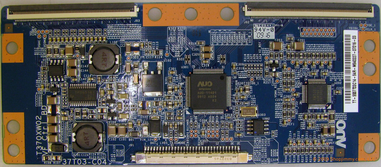 AUO 55.37T03.C14 (T370XW02 VF Ctrl BD, 37T03-C04) T-Con Board