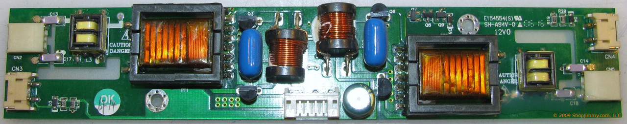 Vizio TLI-04-0409-A1 (SH-A94V-0) Backlight Inverter