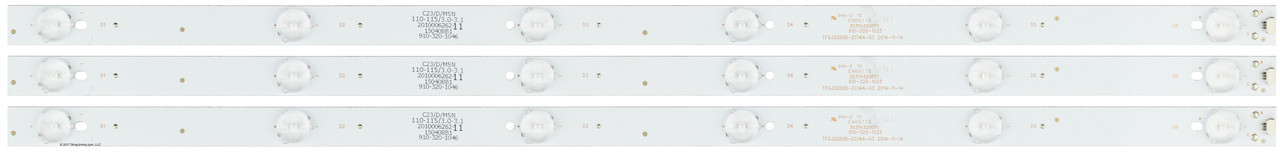 Element 303TH320031 Replacement LED Backlight Strips (3)