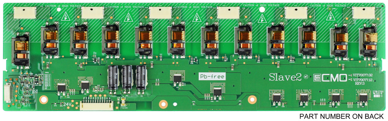 CMO 27-D028932-S2 (VIT70077.02) Backlight Inverter Slave 2