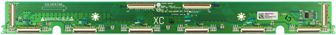 LG EBR57317201 (EAX57322101) Bottom Center XR Buffer Board