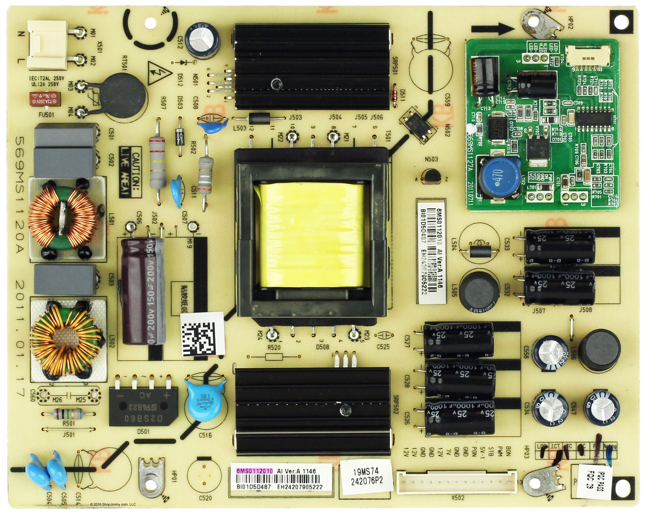 Dynex 6MS0112010 Power Supply for DX-19E220A12
