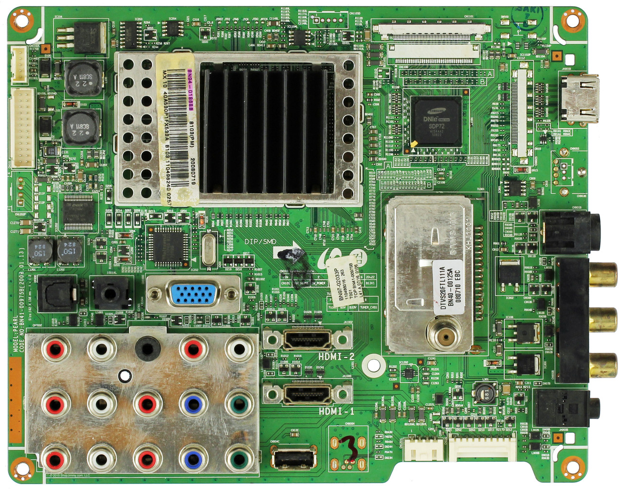 Samsung BN94-01868B (BN41-00975B) Main Board for LN40A530P1FXZA