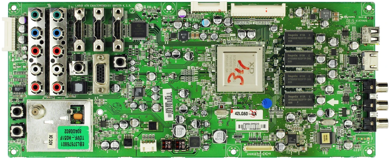 LG EBR50480401 (EAX43280302) Main Board for 42LG60