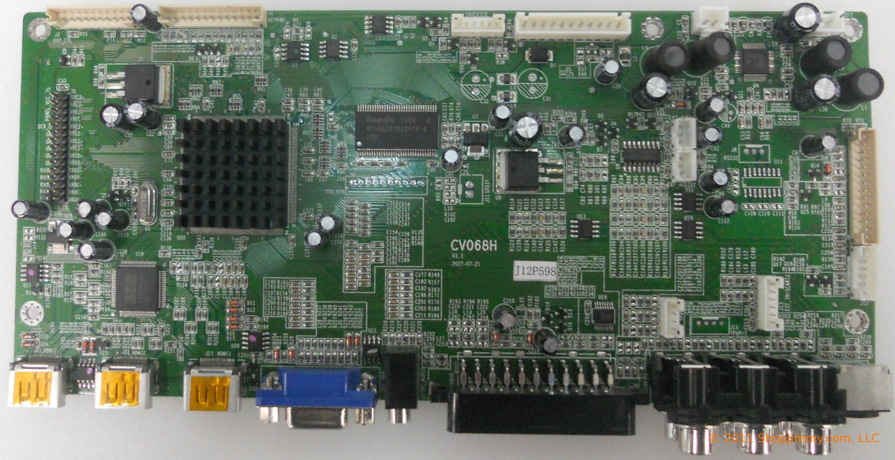 Vistron J12P598 (CV068H) Main Board for LTM-4771E