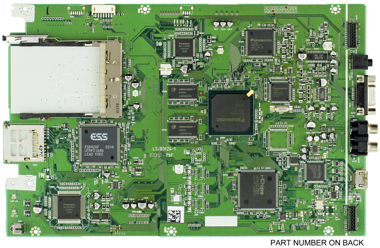 Panasonic LSEP3124C Digital Board