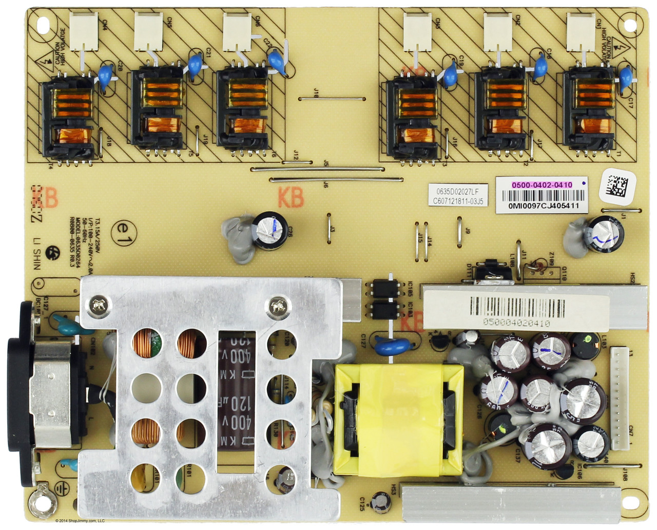 Vizio 0500-0402-0410 Power Supply / Backlight Inverter