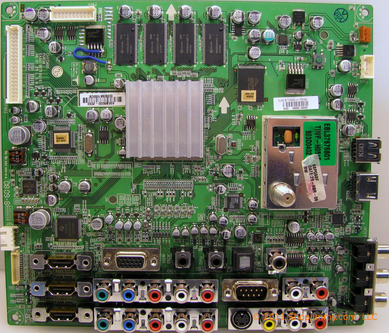 LG EAX41957104 (PU83A) Main Input Board for 60PG60F-UA