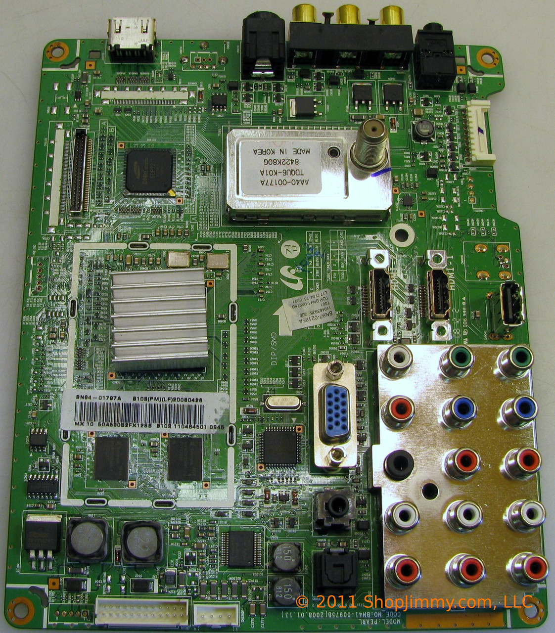 Samsung BN94-01797A (BN41-00975A) Main Board for PN50A530S2FXZA