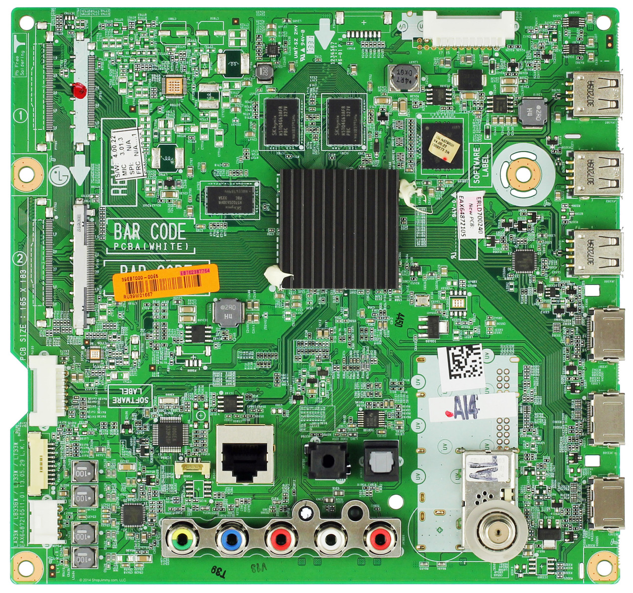 LG EBT62387764 (EAX64872105(1.0)) Main Board for 55LN5790-UI.BUSULJR