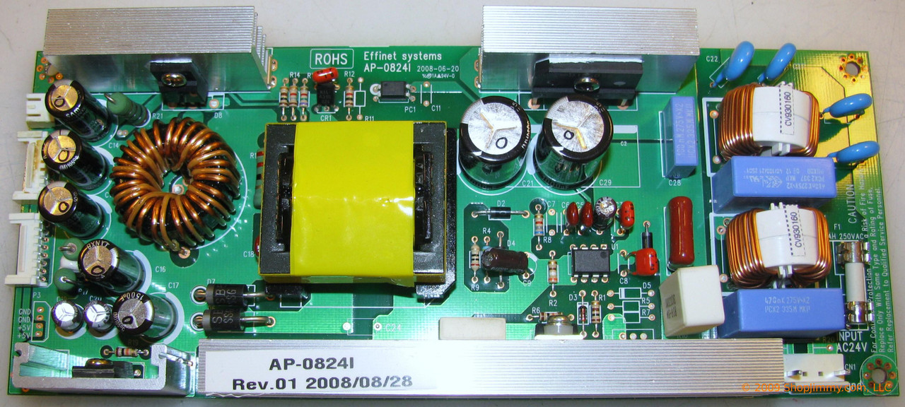 Pelco AP-0824I Power Supply for PMP20B