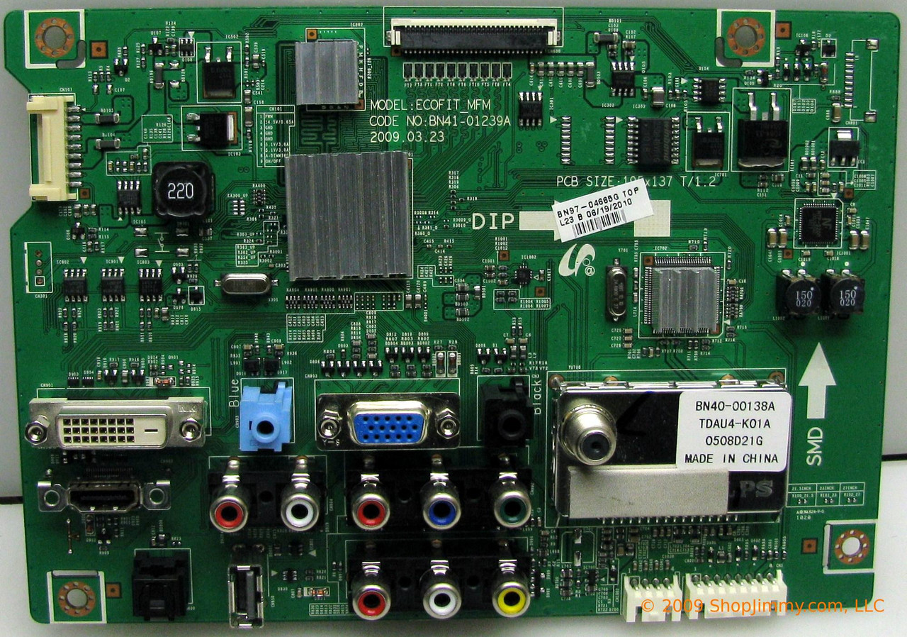 Samsung BN94-03833G Main Board for LS23ELNKF/ZA XL2370HD