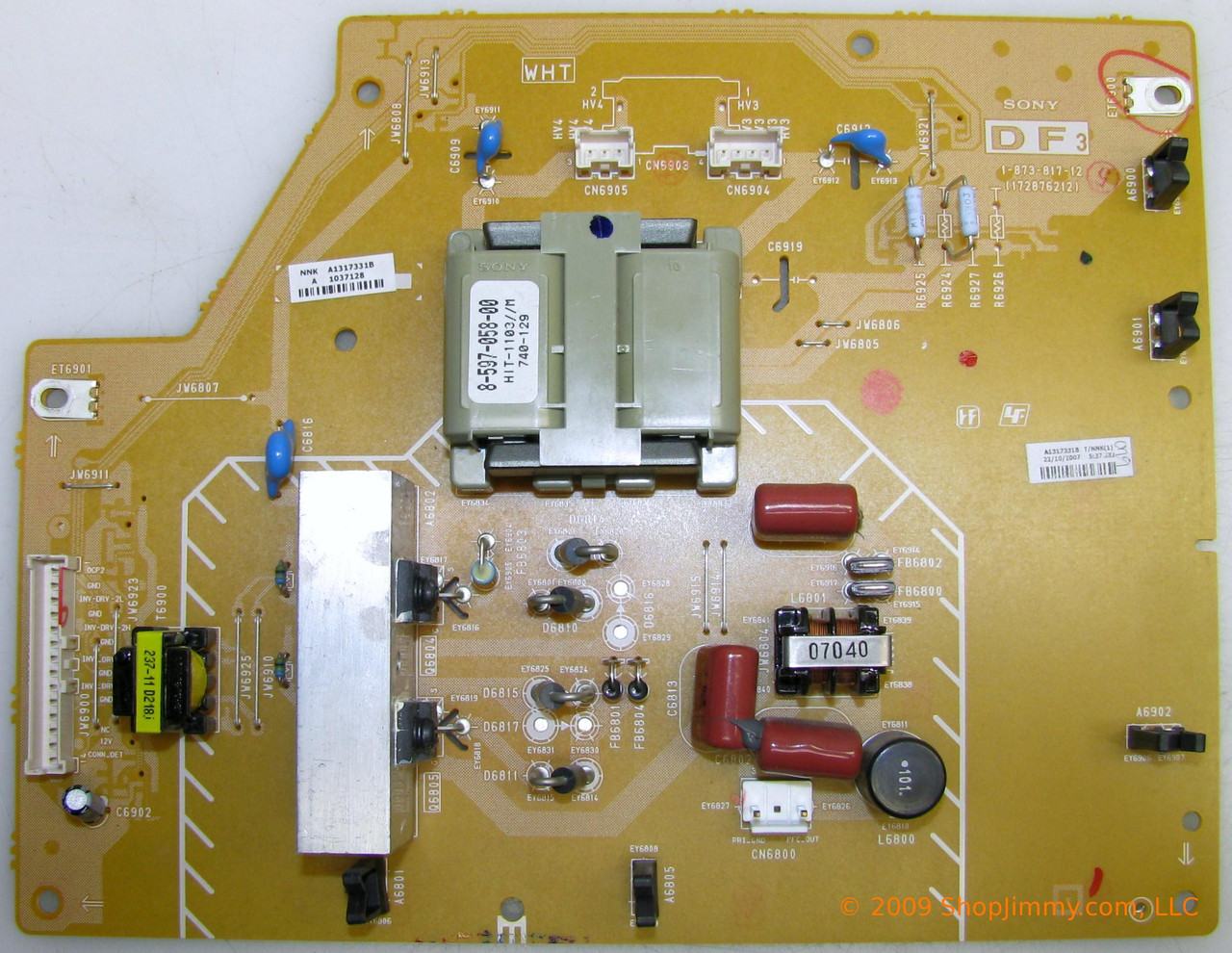 Sony A-1317-331-B (1-873-817-12) DF3 Board for KDL-46W5000