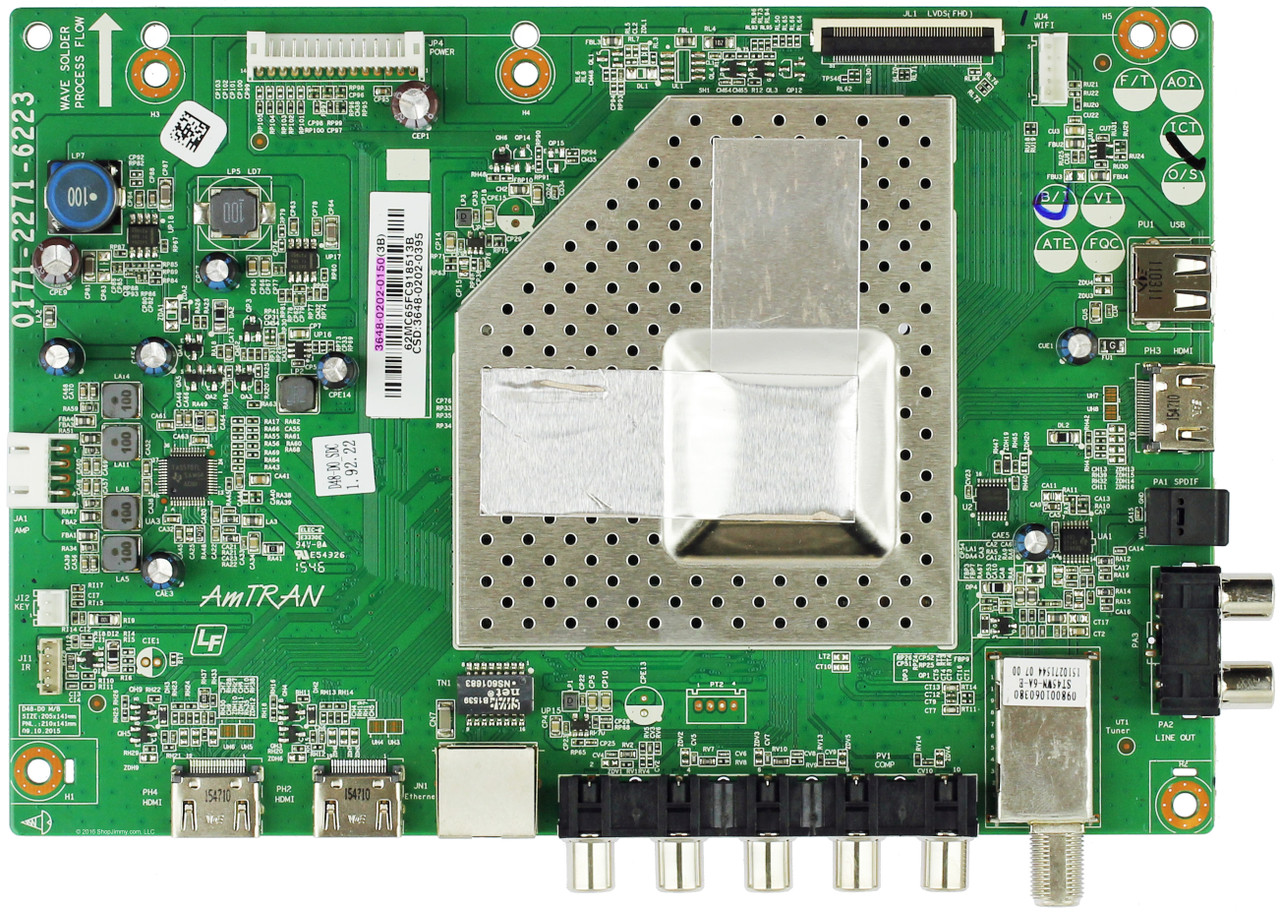 Vizio 3648-0202-0395 Main Board for D48-D0