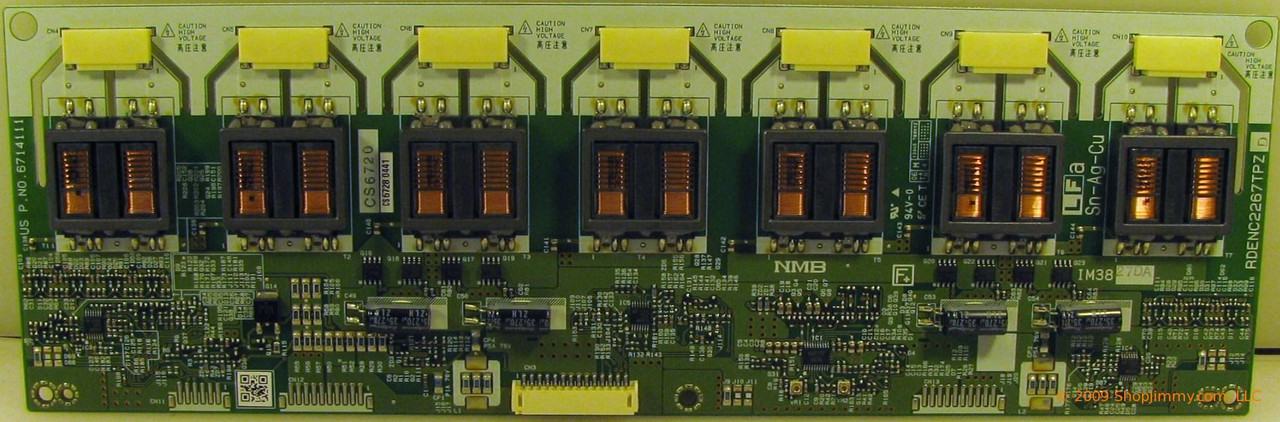 Sharp RDENC2267TPZD (IM3827DA) Backlight Inverter