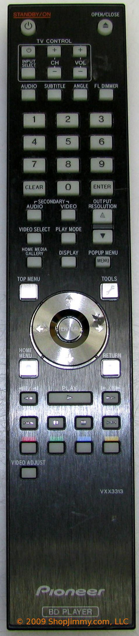 Pioneer VXX3313 Remote Control