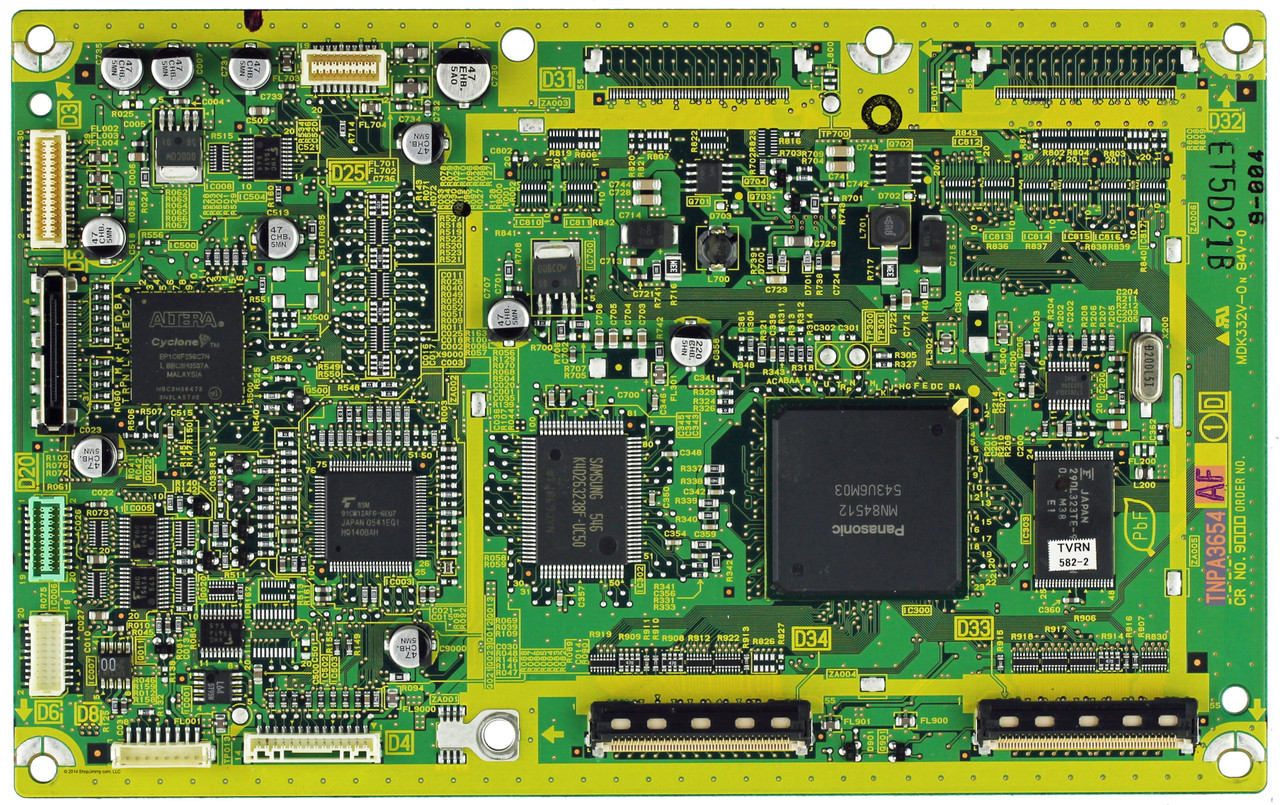 Panasonic TNPA3654AF D Board