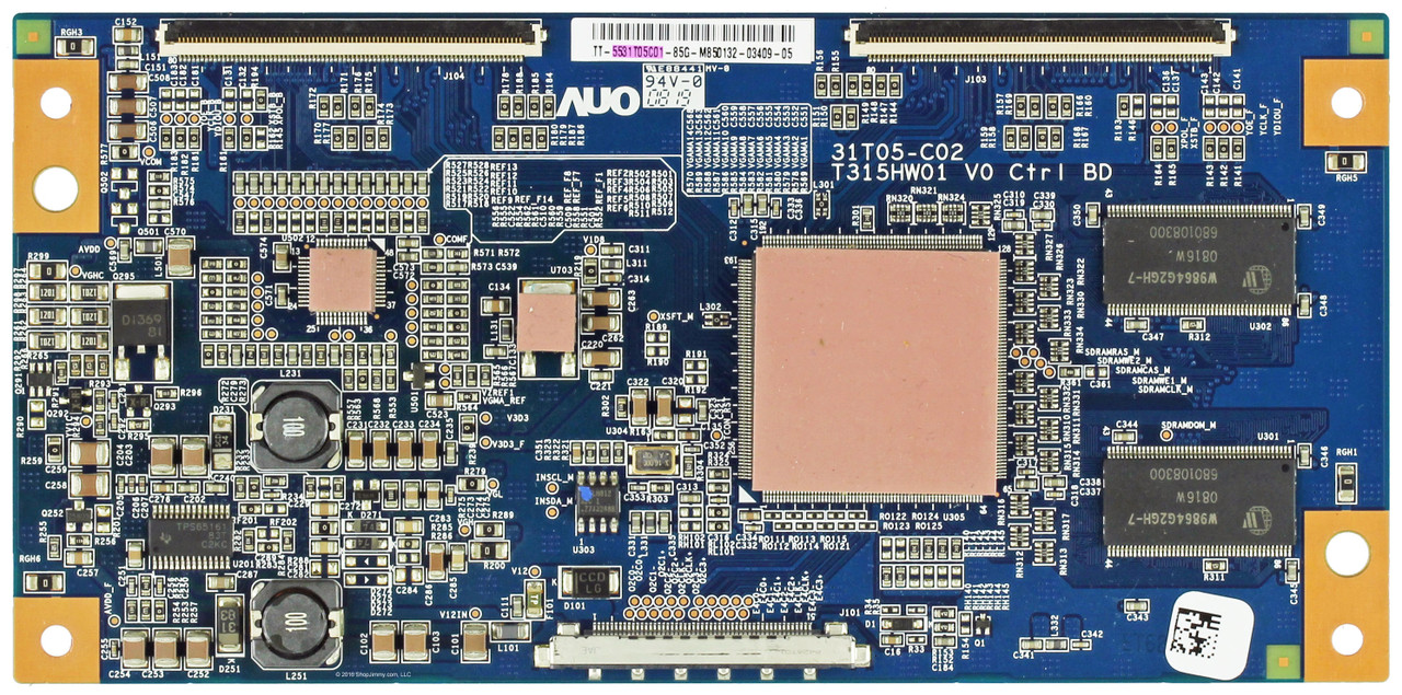 AUO 55.31T05.C01 (31T05-C02, T315HW01 V0 CTRL BD) T-Con Board