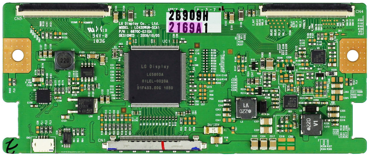 Toshiba 6871L-2169A (6870C-0310C) T-Con Board for 37E200U