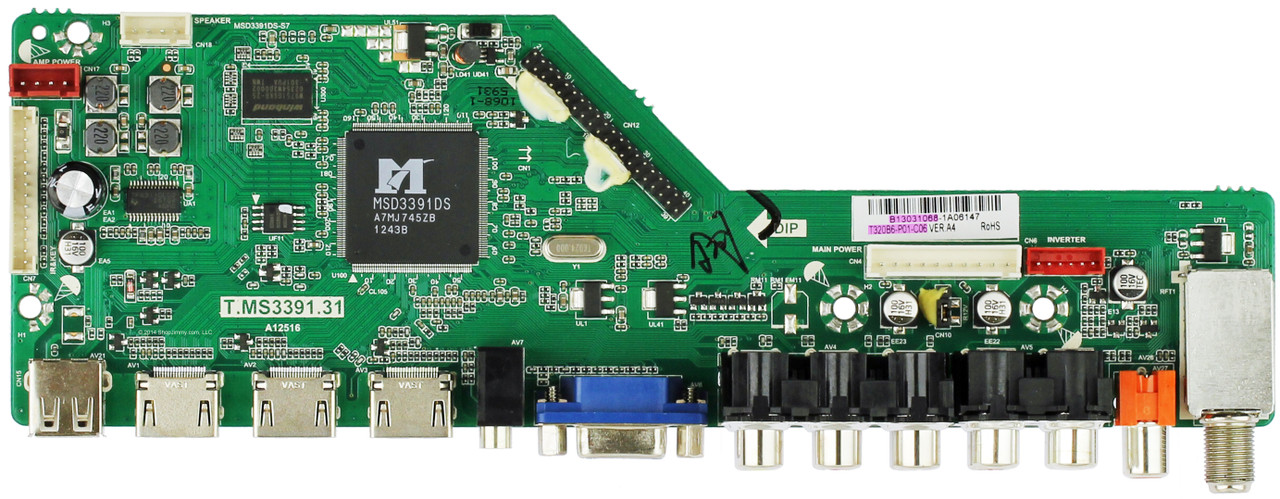 Element SY13070-1 Main Board for ELCFW329
