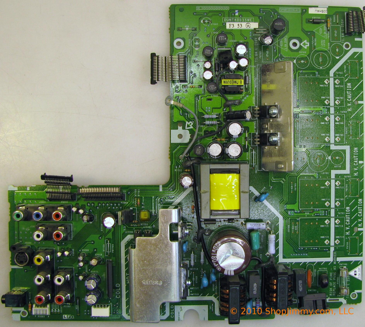 Sharp DUNTKD035WEF3 (DUNTKD035WE) Main Board for LC-20SH4U
