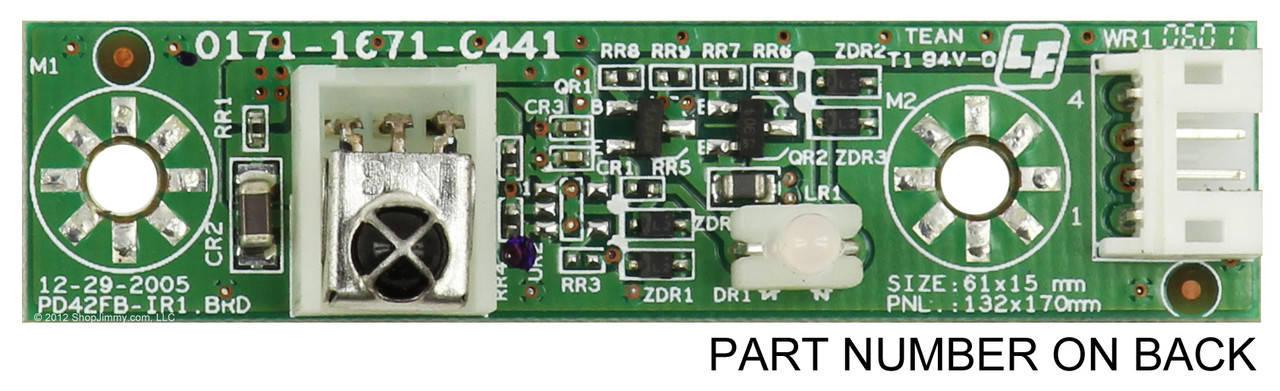 Vizio 3842-0072-0189 (17116710612) IR Sensor