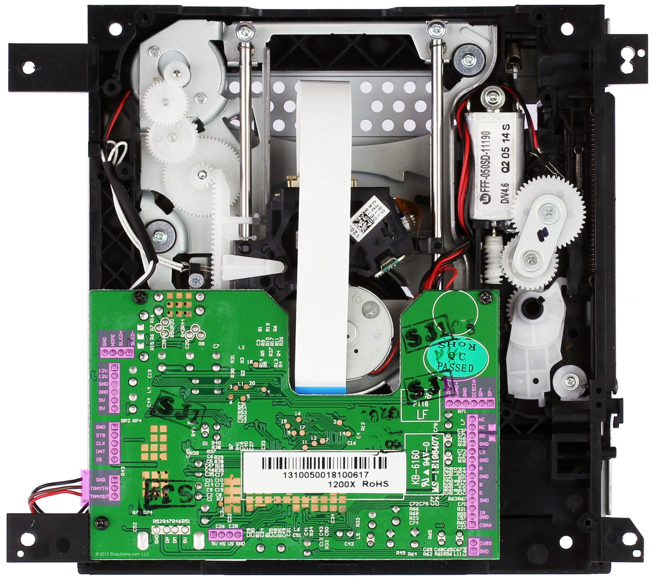 Element DL-08HA-00-044 DVD Player Assembly (Region 1) Version 1