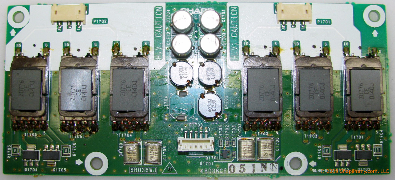 Sharp DUNTKB036DE05 (SB036WJ, KB036CE) Backlight Inverter