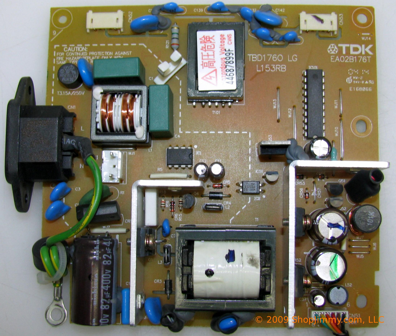 NEC TBD1760 (TDB1760 LG) Power Supply / Backlight Inverter