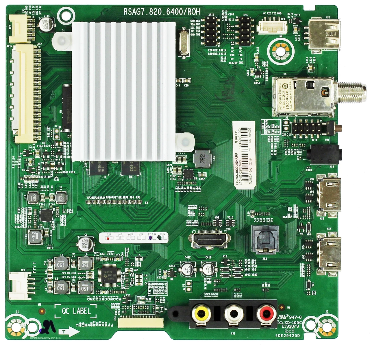 Sharp 200738 Main Board LC-55N4000U